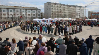 В Якутске 1 мая чествовали людей труда