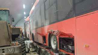 В Нижний Бестях прибыли новые автобусы "Волгабас"