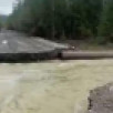В Оймяконском районе участок автодороги "Оймякон" закрыт из-за размыва дорожного полотна