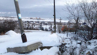 Энергетики восстановили электроснабжение в городе Мирный