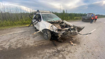 В Якутии на Вилюйском тракте в результате ДТП погиб пассажир