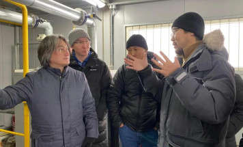 Джулустан Борисов осмотрел новые объекты теплоснабжения в Горном районе