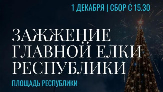 В Якутске 1 декабря торжественно зажгут главную новогоднюю ёлку республики