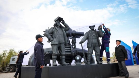 В Якутске открыт сквер газовиков ко Дню работников нефтяной и газовой промышленности