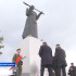 В Мегино-Кангаласском районе зажгли Вечный огонь в новом мемориальном комплексе
