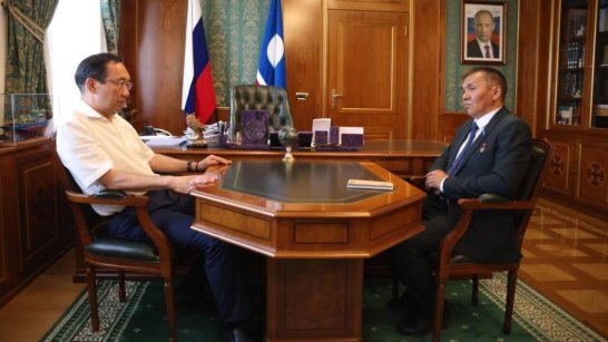 Глава Якутии Айсен Николаев поддержал проект по выведению новой породы оленей