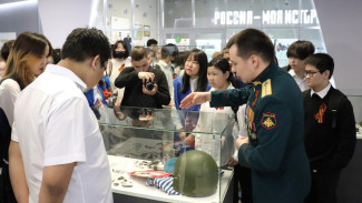 В историческом парке "Россия – Моя история" состоялось открытие выставки "Якутяне на страже Отечества "Сплав науки и отваги"