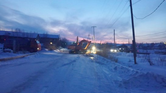 В Олекминске устранена авария на магистральном трубопроводе