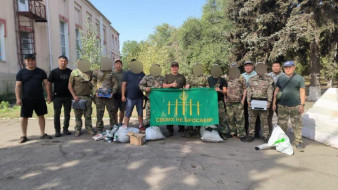 Помощь бойцам СВО передали делегации Нюрбинского и Сунтарского района