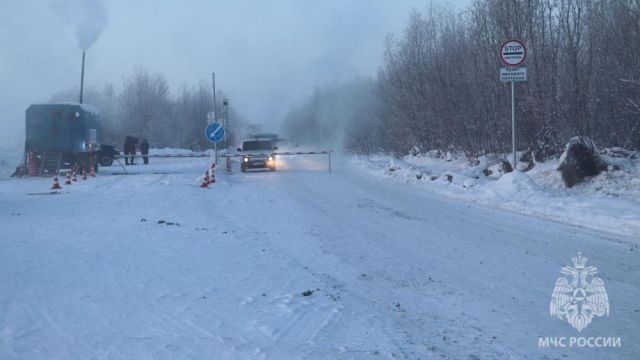 В Ленском районе открыта ледовая переправа