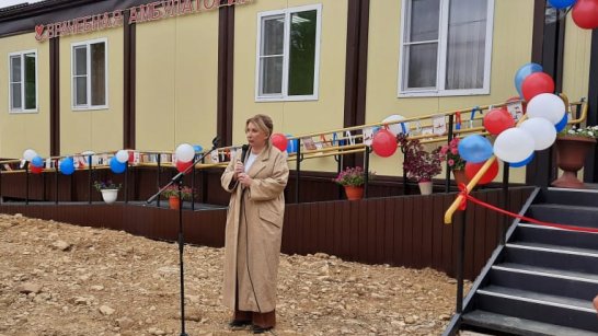 В селе Хатыстыр Алданского района открыта новая врачебная амбулатория