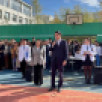 С Днём знаний учеников Физико-технического лицея подздравил Анатолий Семёнов