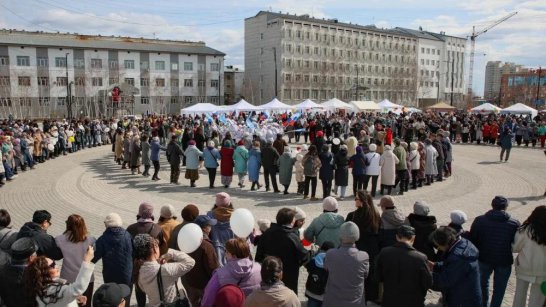 В Якутске 1 мая чествовали людей труда
