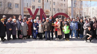 В Якутске на сквере Тружеников тыла и детей войны открыли арт-объект "Үлэ"