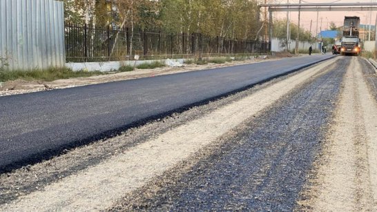 В Якутске продолжается капремонт улицы Лизы Чайкиной
