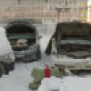 Тепловые пушки и портативные гаражи. Как якутские автолюбители спасают замёрзшие машины