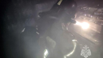 Два человека пострадали во время пожара в посёлке Усть-Нера