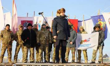 В Якутске состоялось открытие выставки трофейной техники