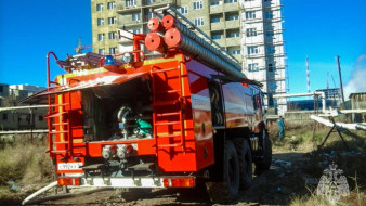 В Нюрбинском районе при пожаре частного дома пострадал мужчина