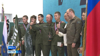 В Якутске состоялась церемония закрытия Всероссийских военно-тактических соревнований "Путь ВОИНа"