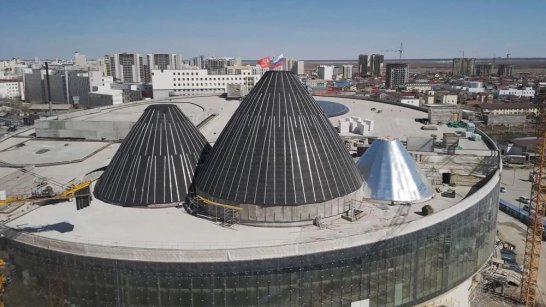 В Якутске начаты работы по благоустройству территории Арктического центра эпоса и искусств