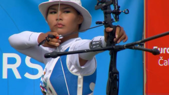 Лучница из Якутии Мария Тараярова завоевала серебряную медаль на Кубке Европы