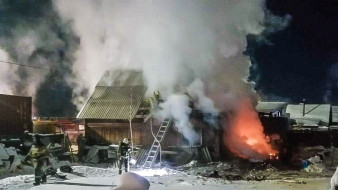 Два человека погибли при пожаре в селе Владимировка