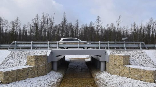 На федеральной трассе Лена введены в эксплуатацию два обновленных моста