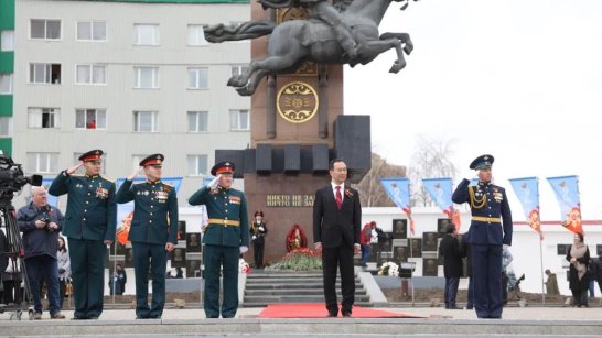 В Якутске прошел торжественный митинг в честь Дня Победы