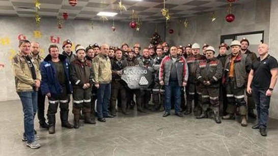 В Якутии шахта "Инаглинская" с добычей в 6 миллионов тонн угля закрыла производственный год 