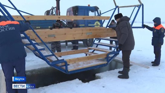 Якутская и Ленская епархия проведёт освящение купели на протоке Зелёного луга