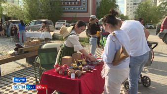 В Якутске состоялась большая ярмарка мастеров "Талое фест"