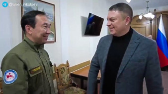 Глава Якутии Айсен Николаев встретился с Главой ЛНР Леонидом Пасечником