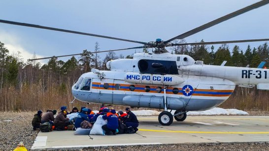 Оперативные группы МЧС России работают в нескольких районах Якутии