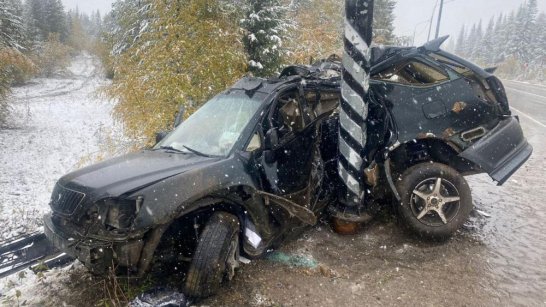 В Алданском районе в результате ДТП пострадали два человека