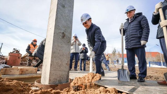 В селе Тас-Юрях Мирнинского района начато строительство нового культурного центра