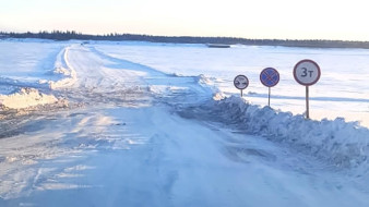 Открыт автозимник на автомобильной дороге "Кобяй"