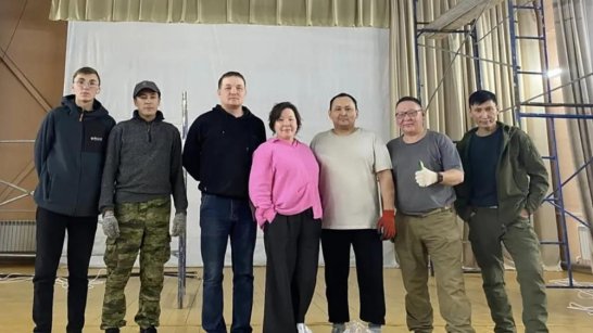 В селе Усть-Мае готовится к открытию первый кинозал по национальному проекту "Семья"