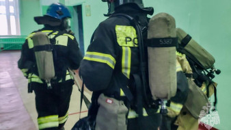 В Алданском районе огнеборцами спасена гостиница