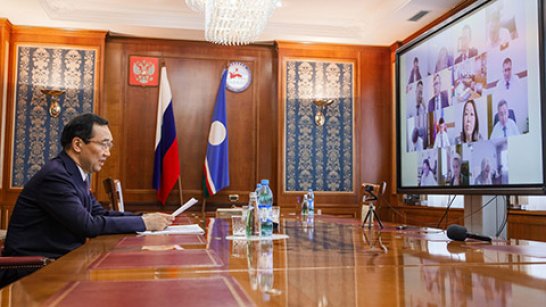 Айсен Николаев провёл очередное заседание оперативного штаба