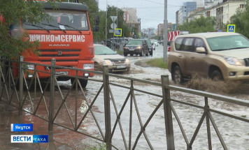 Синоптики прогнозируют сильные дожди и грозы на большей части Якутии
