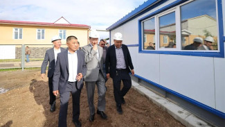 В Верхневилюйске завершается строительство новой котельной для детской школы искусств