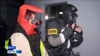 На шаг впереди огня. В Якутске пожарные отработали сложный сценарий учений в здании ИТ-парка