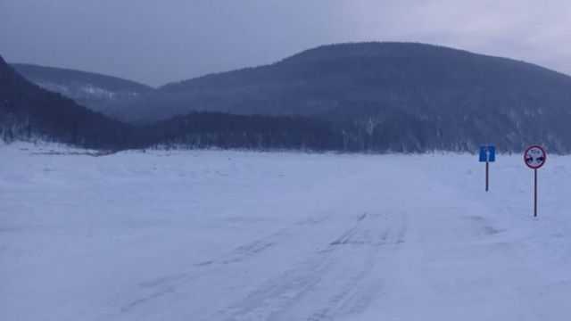 В Ленском районе на участке автозимника снижена грузоподъемность