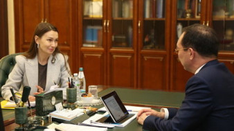 Глава Якутии встретился с директором форума "Российская креативная неделя" Мариной Абрамовой