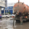 Коммунальные службы Якутска борются с последствиями сильных дождей