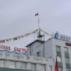Над зданием ЛОРП в Якутске речники подняли вымпел навигации 2026 года