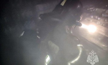 Два человека пострадали во время пожара в посёлке Усть-Нера