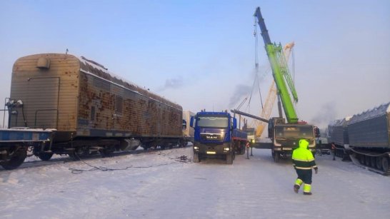 Долгие аномальные холода создают сложности для железнодорожных грузоперевозок