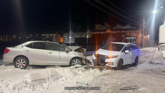 В Якутске в результате ДТП с участием трёх автомашин пострадал пассажир